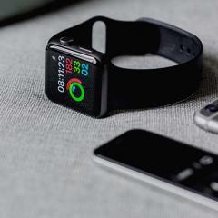 digital watch with health app