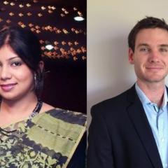 Sabrina Tabassum and Senan Gibson